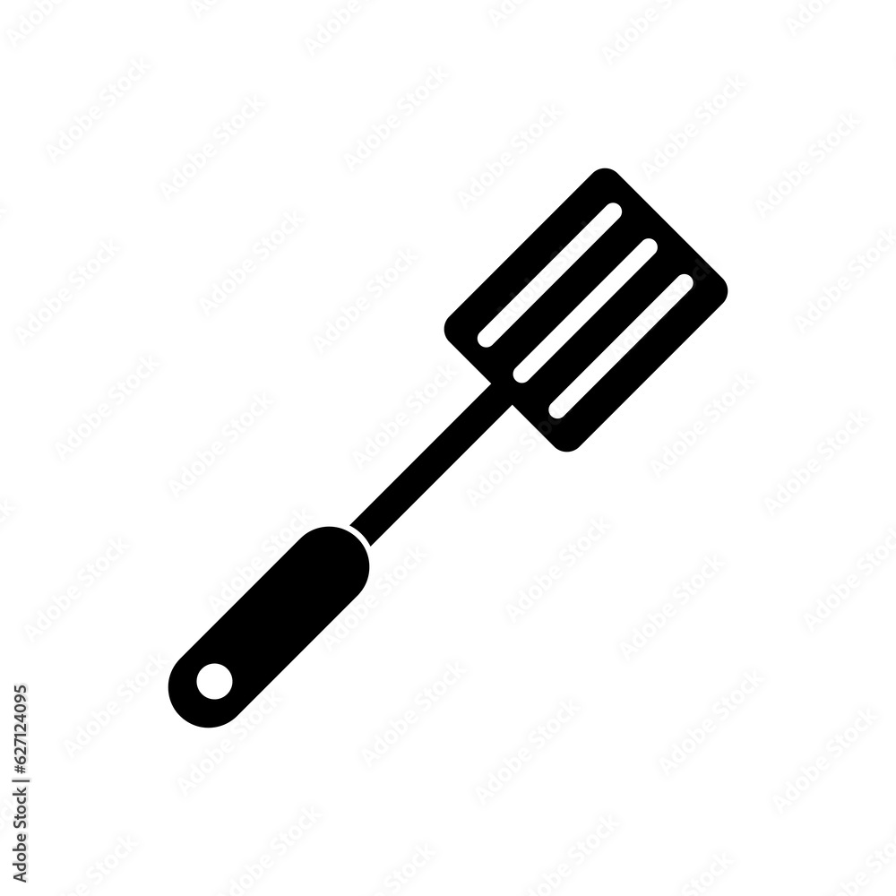 spatula icon glyph style design flat illustration on white background..eps spatula icon glyph style design flat illustration on white background..eps