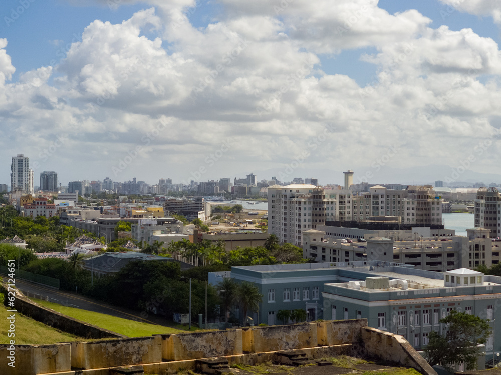 view of the city