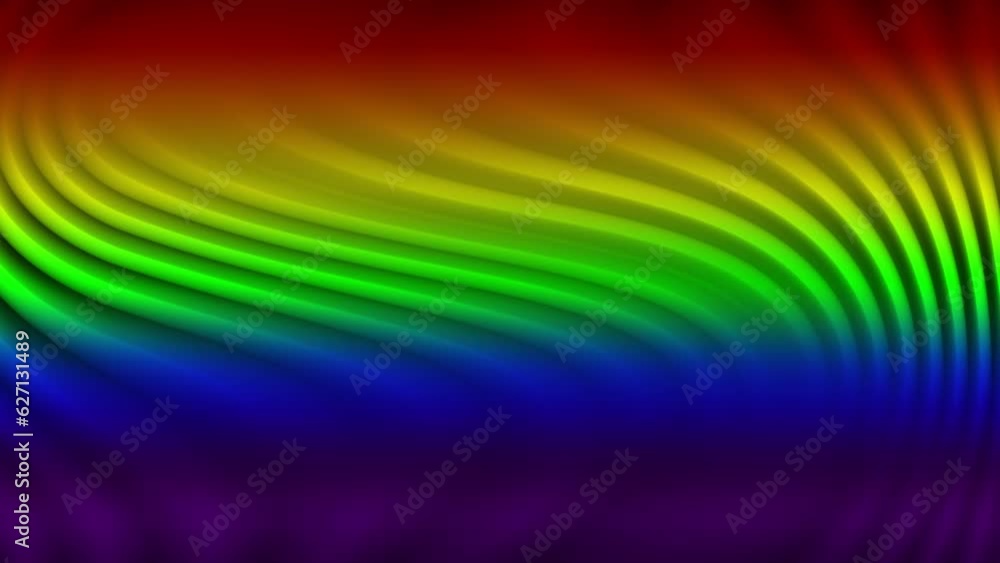 abstract rainbow background with curve lines seamless loop animation abstract rainbow background with curve lines seamless loop animation