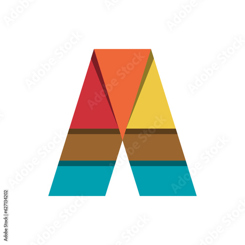 Monogram design vector logo. Monogram initial letter mark A logo design. Monogram design vector logo. Monogram initial letter mark A logo design simple A monogram