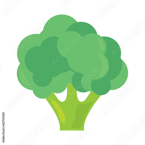 broccoli vegetable food icon design