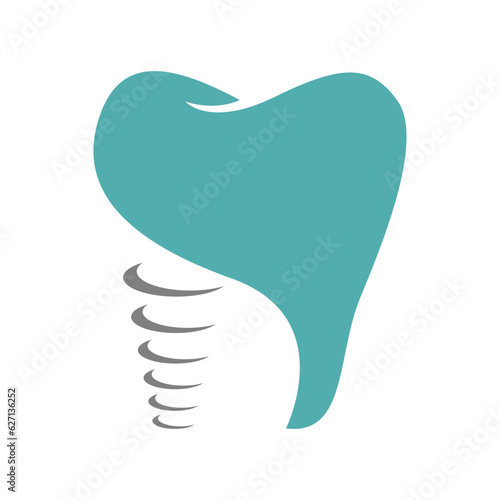 Dental icon logo design