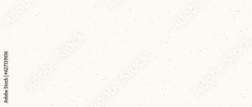 Light beige seamless grain paper texture. Vintage ecru background with dot, speckles, specks, flecks and particles. Craft repeating wallpaper. Natural cream grunge surface background. Vector