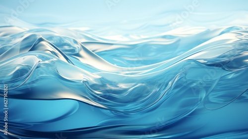 美しい水面の模様の背景