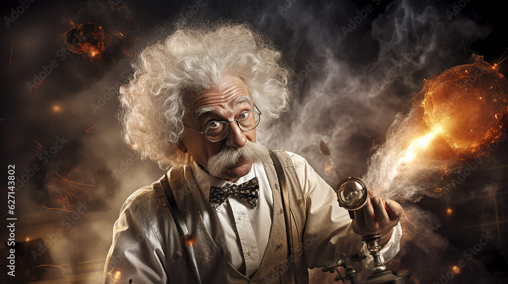 The mad professor has an idea The mad professor has an idea