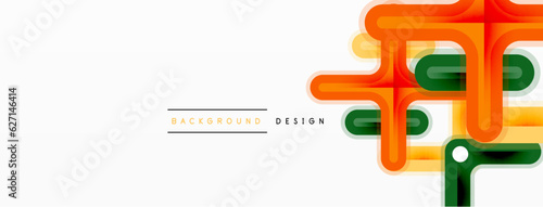 Cross line background minimal geometric template. Design for wallpaper, banner, background, landing page, wall art, invitation, prints, posters