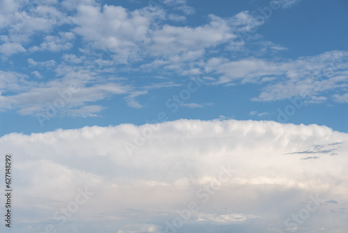 cirrus cumulonimbus sky after rain