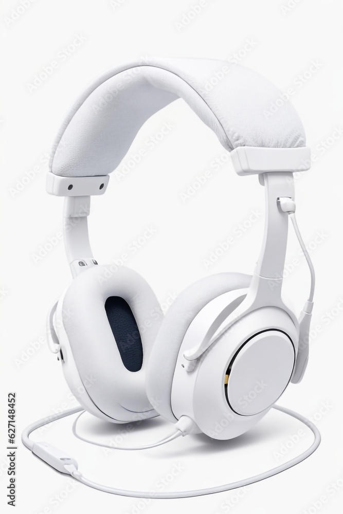headphones isolated on white background headphones isolated on white background