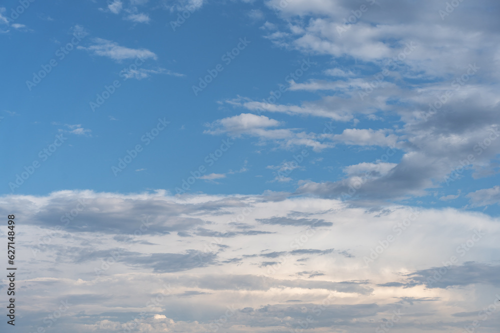 cirrus cumulonimbus sky after rain