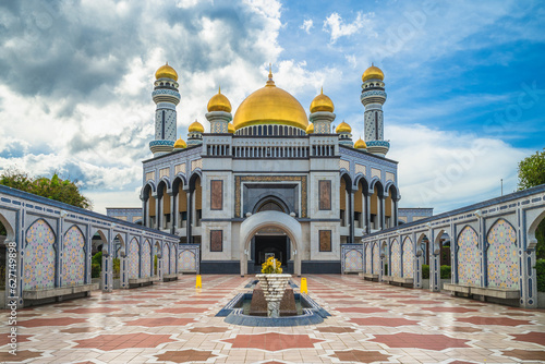Jame Asr Hassanil Bolkiah Mosque in brunei photo