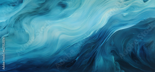 abstract blue liquid water flow background