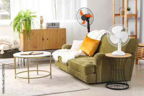 Interior of stylish living ...