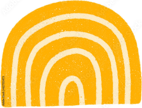 Hand drawn Abstract Shapes Illustration