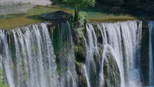 The Confluence of Pliva and Vrbas Rivers, Pliva Waterfall, Jajce