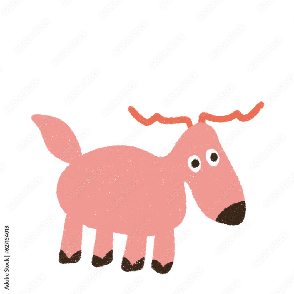 Fototapeta premium Hand drawn Animal Illustration