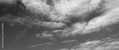 Gllomy sky with dark gray clouds, sky with storm clouds dark, The dark sky with heavy clouds converging and a violent storm before the rain, bad or moody weather sky. 