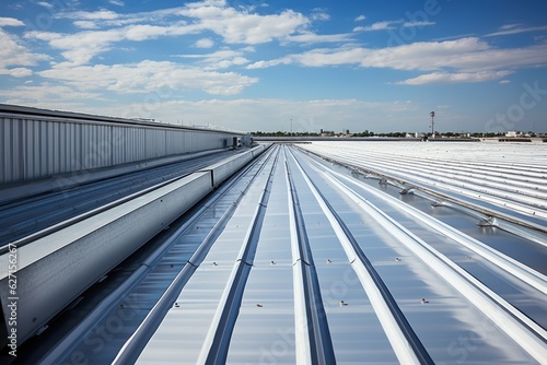  Roof construction metal industry roof new warehouse