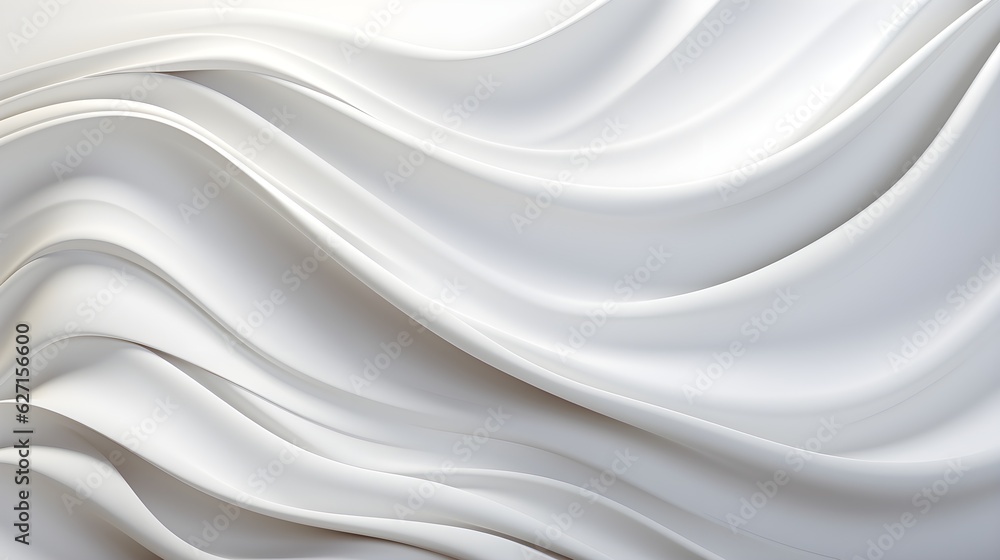 Obraz premium Refined Simplicity: Minimalist White Linen Background
