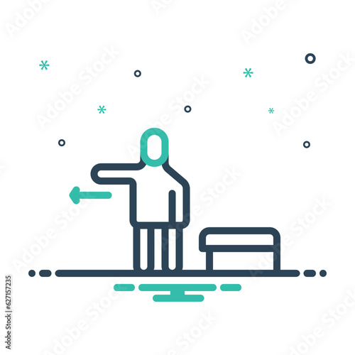 Mix icon for left
