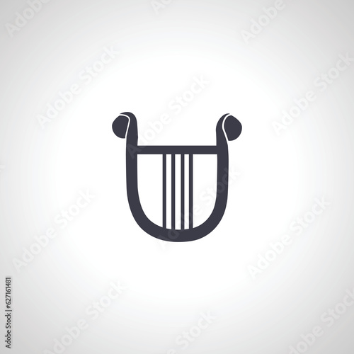Harp icon. Harp icon. Harp icon.