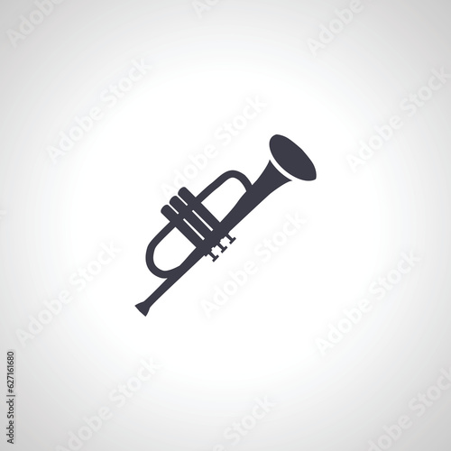 Trumpet icon. trumpet icon. trumpet icon. © Gunel