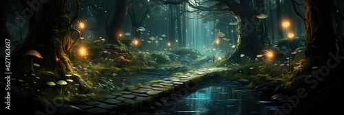 Enchanting Path Through A Magical Forest. History Of Magical Forests  Exploring A Magical Forest  Types Of Magical Creatures  Healing Benefits Of Nature