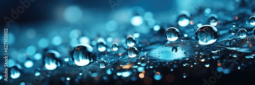 Glistening Water Droplets On A Glass Surface. Properties Of Water, Reflections On Glass, Interactions Of Light Water, Photographing Droplets