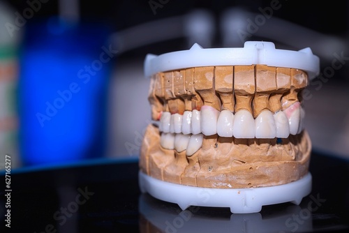 Zirconium Porcelain Tooth plate