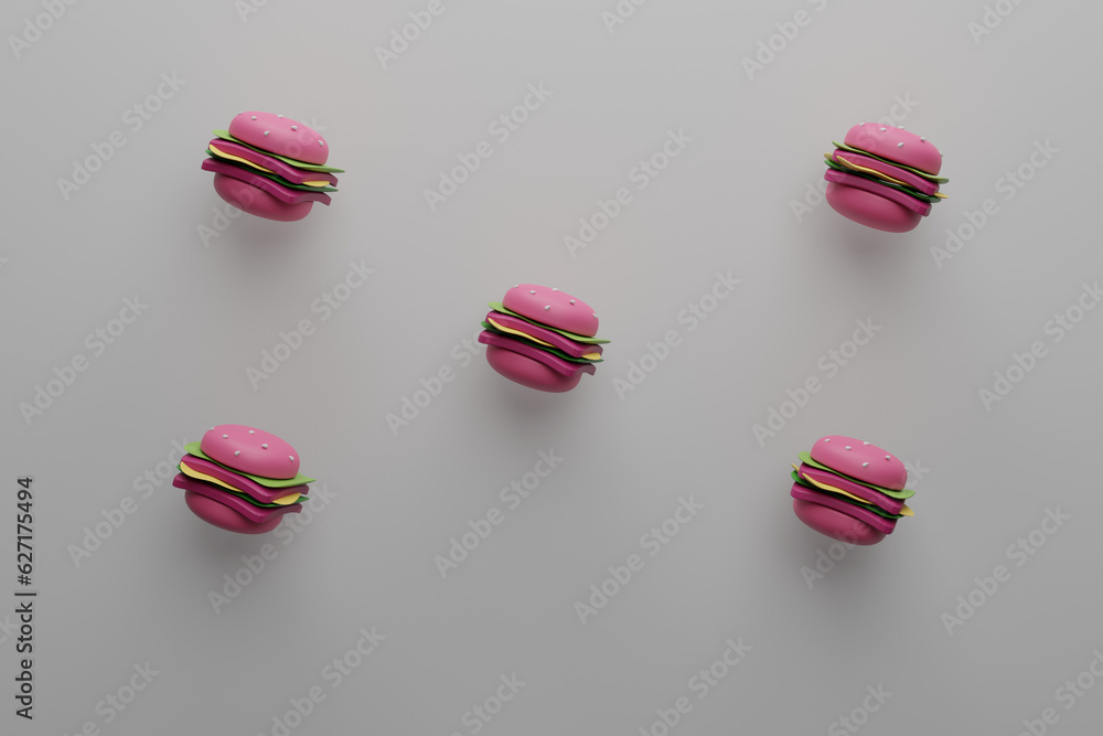 Obraz premium bun, burger, cheese, cheeseburger