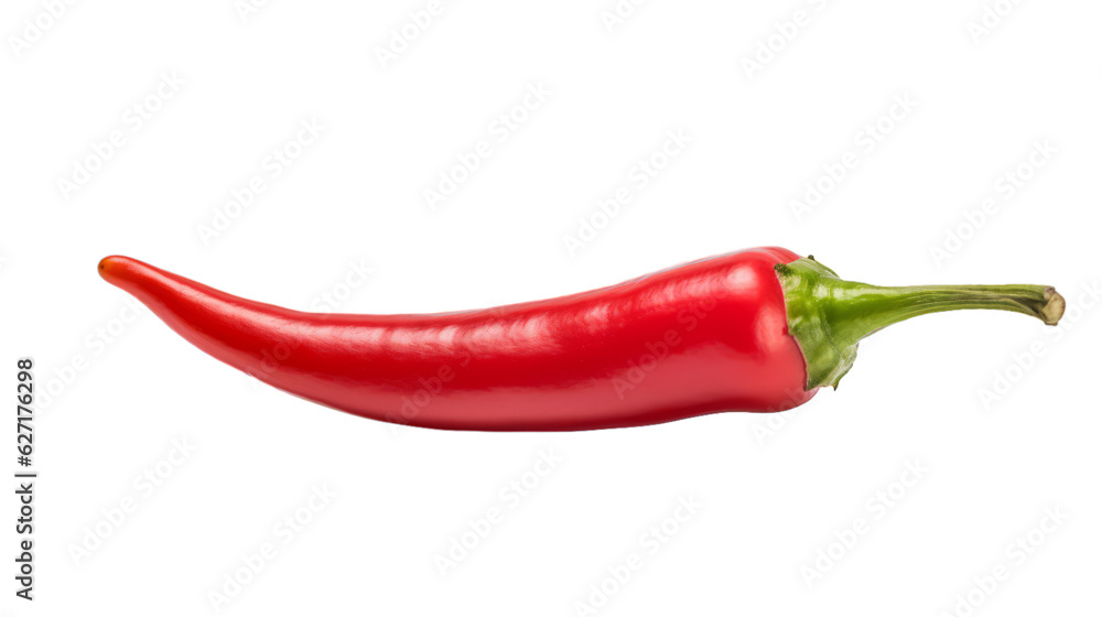 chili pepper in a transparent background, seizure-free chili pepper in a transparent background, seizure-free