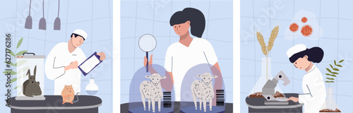 Cloning Genetics Square Compositions