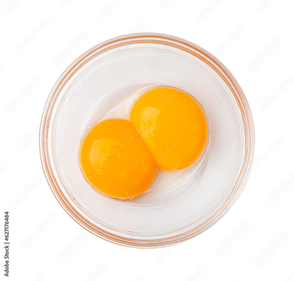 Egg Yolks in Bowl, Fresh Chicken Egg Yolk Separated from Whites for Cooking Recipe, Organic Yolks Top View Egg Yolks in Bowl, Fresh Chicken Egg Yolk Separated from Whites for Cooking Recipe, Organic Yolks Top View