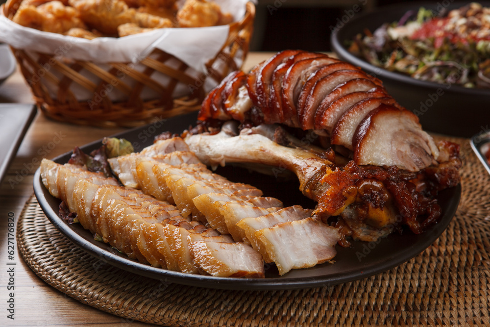 korean traditional pork dish korean traditional pork dish
