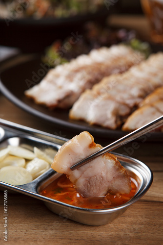 korean traditional pork dish