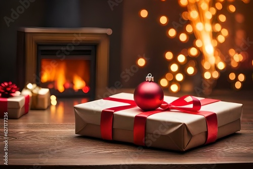 christmas tree and gifts