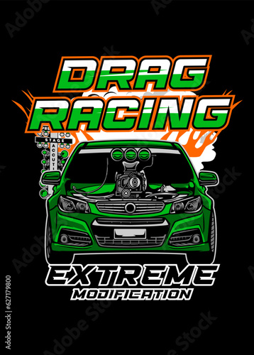 EXTREME DRAG RACE CAR
