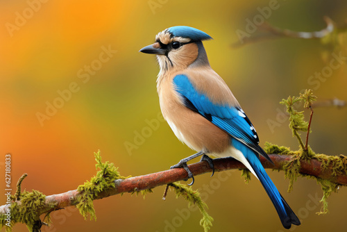 Eurasian jay - garrulus glandarius