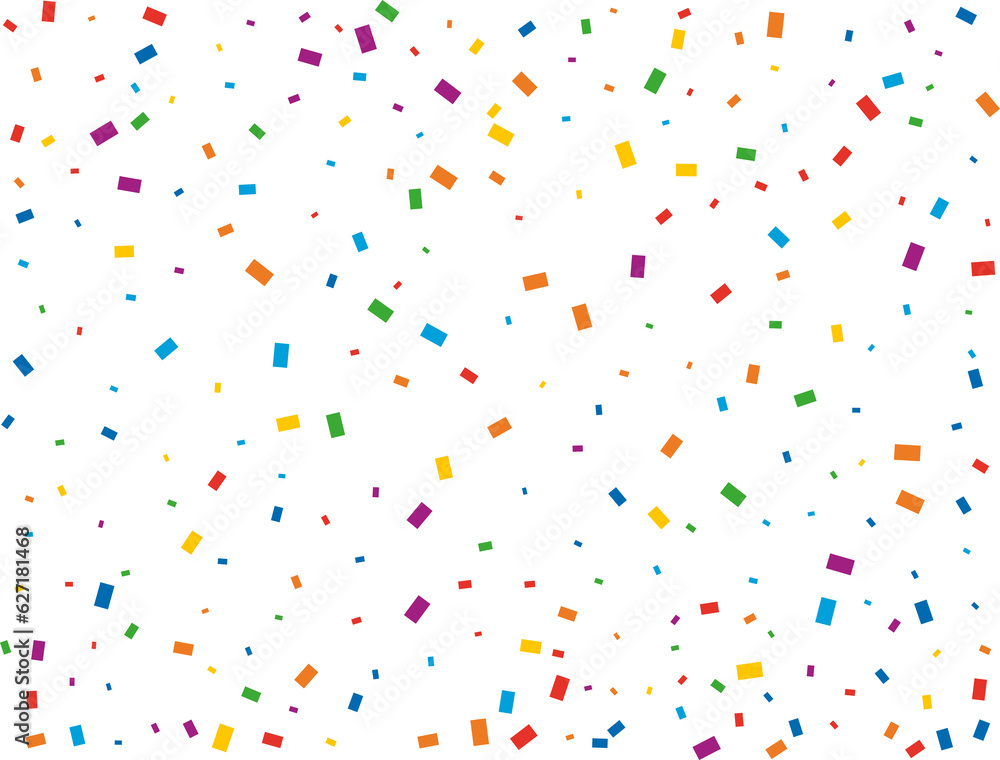 Luxury Rainbow Rectangular Confetti Luxury Rainbow Rectangular Confetti