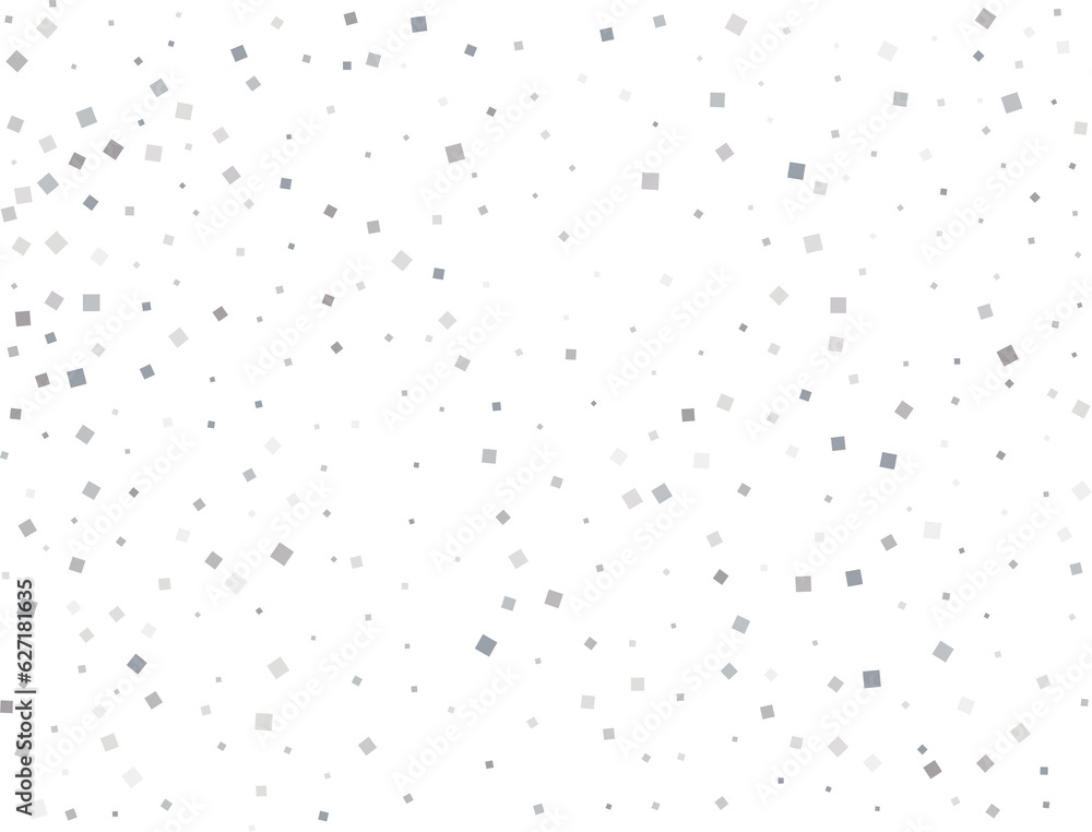Magic Silver Square Confetti Magic Silver Square Confetti