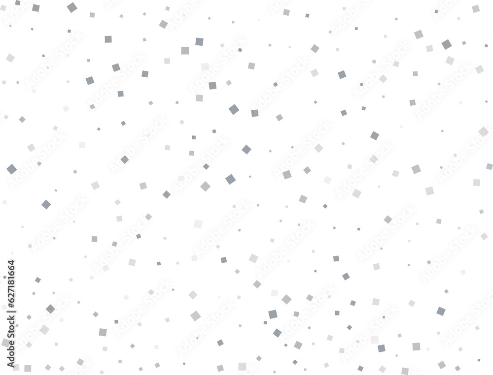 Magic Silver Square Confetti Magic Silver Square Confetti