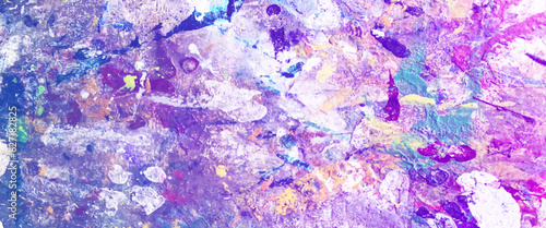 Modern impressionism technique, wall poster print template, abstract painting art, hand drawn by dry brush of paint background texture, abstract colorful oil painting canvas background, multi colored.