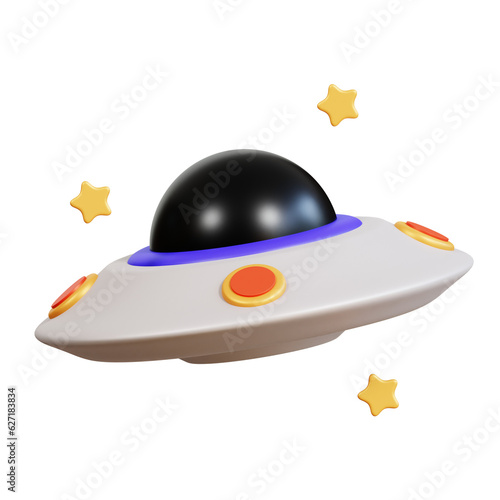 Space Exploration 3D Icon