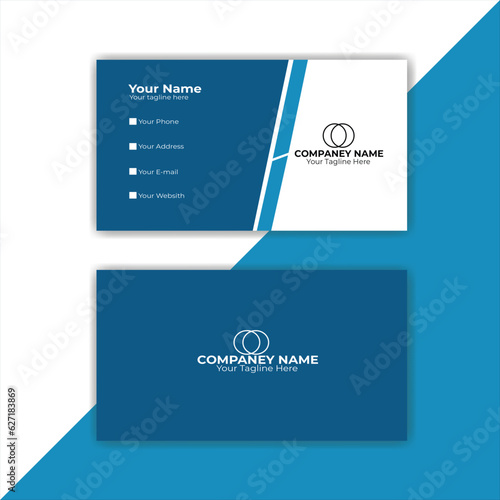 business card template design colour