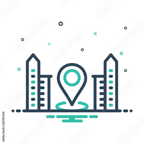 Mix icon for location