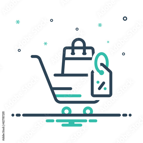 Mix icon for sales