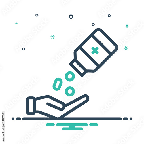 Mix icon for taking