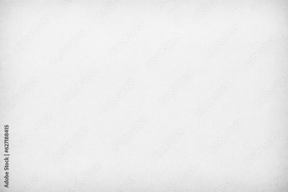 Fototapeta premium Vintage craft paper texture: Grunge vignette of old Newspaper. Abstract art background design with copy space for text. White smooth paper texture pattern, Torn page sheet with recycled material.