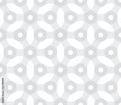 Vector seamless texture with the motif of a bicycle chain forming a grid. White background.