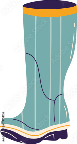 Gumboot Rubber Boot Lined