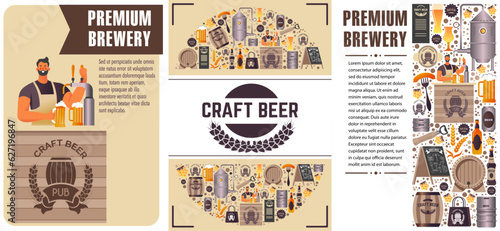Craft beer production and selling, premium brewery